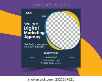Creative and Corporate Social Media Design Templated.
