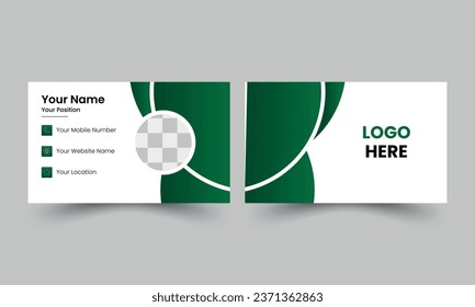 Creative Corporate Visiting Card Design Template