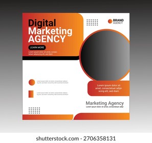 Creative Corporate Social Media Post Design Plantilla moderna