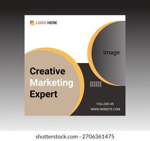 Creative Corporate Social Media Post Design Plantilla moderna