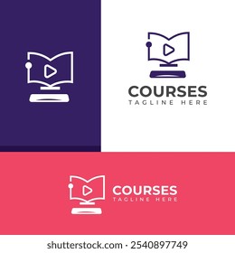 Creative Course Vektor Logo Design 