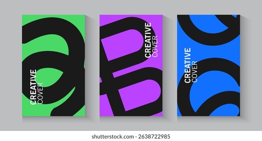 creative cover banner and flayer background. Simple soft light backdrop on blue, purple, green, white, and yellow. Minimalist style cover template design for poster, social post and cover book.	