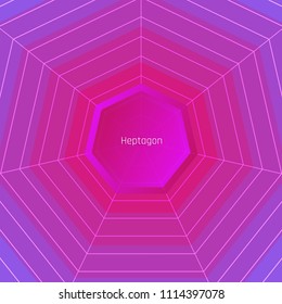 Creative cover with blend gradient and web. Square format. Color button with a geometric blend stroke grid.