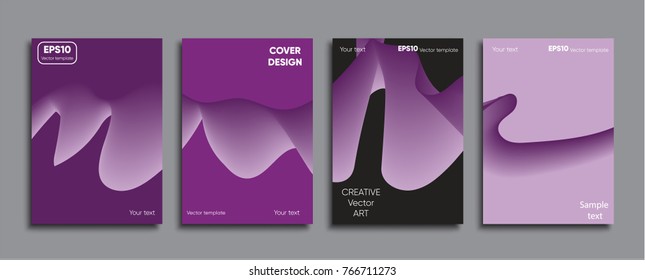 Creative cover. Colored cover design.