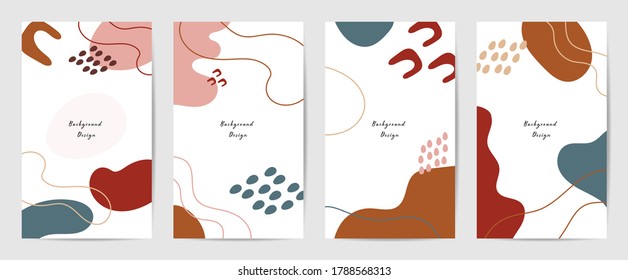 Creative cover design background. Social media banner template. Editable mockup for stories, post, blog, sale and promotion.