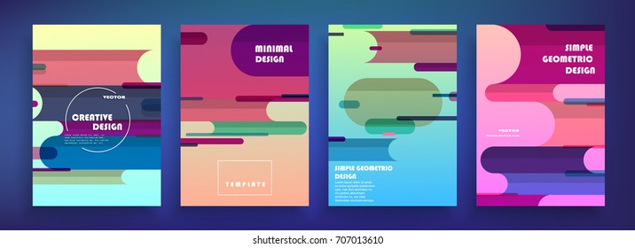 Creative cover design. Business abstract vector template