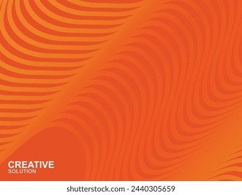 Diseño creativo de la cubierta. Gradiente de semitonos fresco. Futura plantilla geométrica. Fondo de líneas de onda de lujo.