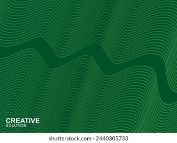 Creative cover design. Cool halftone gradient. Future geometric template. Luxury wave lines pattern background.