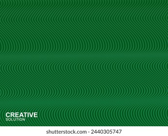 Diseño creativo de la cubierta. Gradiente de semitonos fresco. Futura plantilla geométrica. Fondo de líneas de onda de lujo.