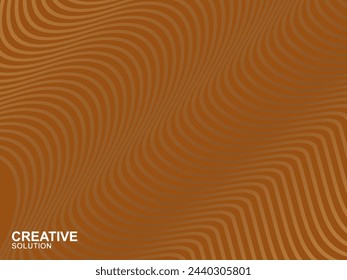 Kreatives Cover-Design. Cooler Halbtonverlauf. Zukünftige geometrische Vorlage. Luxus-Wellenlinien-Muster Hintergrund.
