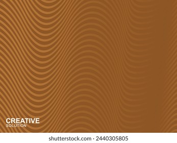 Diseño creativo de la cubierta. Gradiente de semitonos fresco. Futura plantilla geométrica. Fondo de líneas de onda de lujo.