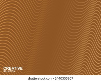 Creative cover design. Cool halftone gradient. Future geometric template. Luxury wave lines pattern background.