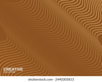 Creative cover design. Cool halftone gradient. Future geometric template. Luxury wave lines pattern background.