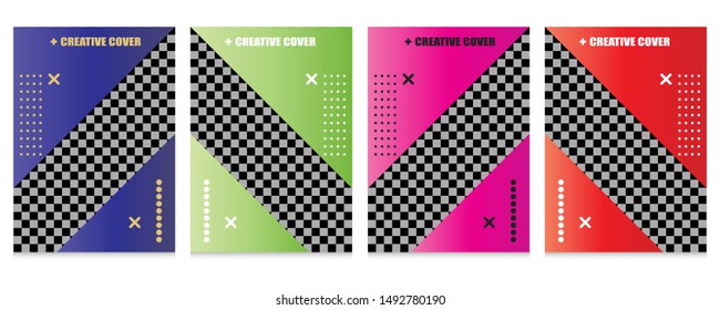 Creative cover design. Geometric background. minimal. can be used for banners, posters, flyer, leaflets, web templates,