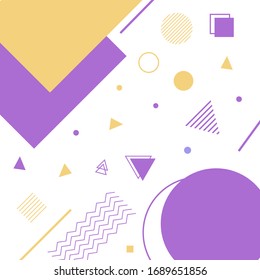  Diseño de portada creativa.Fondo geométrico. mínimo. puede utilizarse para carteles, carteles, volantes, volantes, plantillas web,