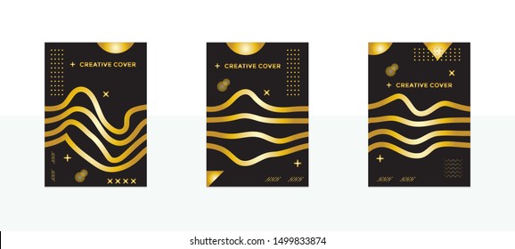 Creative cover design in Geometric style. minimal. can be used for backgrounds, banners, posters, leaflets, leaflets, web templates,