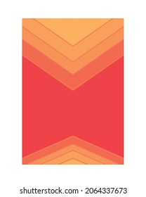creative cover design isolated background