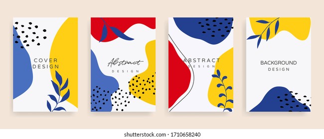 creative cover design. Social media banner template. Editable mockup for stories, post, blog, sale and  promotion. Abstract modern coloured shapes, line arts background design for web and mobile app.