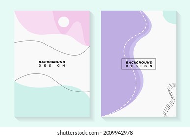 creative cover design. Social media banner template. Editable mockup for stories, post, blog, sale and promotion. Abstract modern coloured shapes, line arts background for web and mobile app. eps