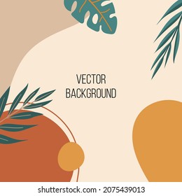 Creative cover design. Social media banner template. Editable mockup for stories, post, blog, sale and promotion. Abstract modern coloured shapes, line arts background design for web and mobile app.