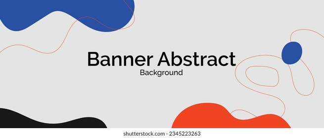 creative cover design. Social media banner template. Editable mockup for stories, post, blog, sale and promotion. Abstract modern coloured shapes, line arts background design for web and mobile app.
