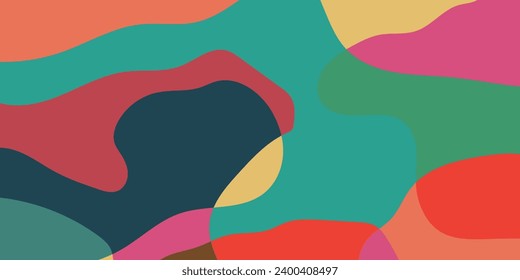 creative cover design. Social media banner template. Editable mockups for stories, posts, blogs, sales and promotions. Abstract modern colored shapes, vector
