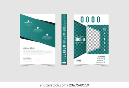 Creative cover design vector set. Watercolor book cover design, Abstract art design with colorful watercolor background. Can be use for poster, wall arts, magazine, brochure , banner and website.
