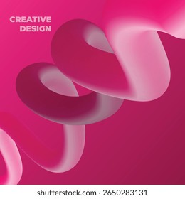 Capa criativa ou cartaz horizontal em estilo mínimo moderno para identidade corporativa, branding, publicidade em mídias sociais, promoção. Modelo de design de layout moderno com linha de gradiente de fluido dinâmico