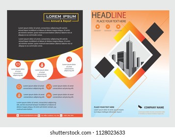 creative cover, layout, brochure, magazine, catalog, flyer for event