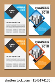 creative cover, layout, brochure, magazine, catalog, flyer for event