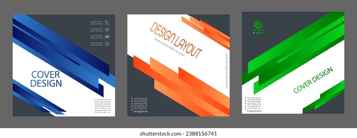 Creative cover in a minimalist style with arbitrary geometric shapes. Layout for posters, posters, banners in advertising, marketing and creative design