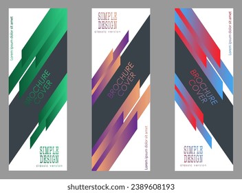 Creative cover in a minimalist style with arbitrary geometric shapes. Layout for posters, posters, banners in advertising, marketing and creative design