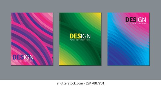 creative cover page, booklet vector abstract background design