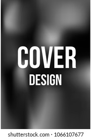 Creative Cover Page. Vector Layout for Leaflets. Blurred Decorative Creative Color Page in Abstract Style with Text Box. Vector Pattern for Posters. Nice A4 Color Sample.