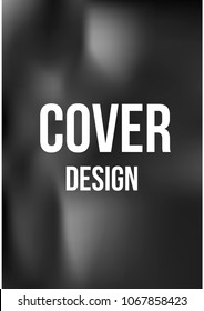 Creative Cover Page. Vector Layout for Leaflets. Blurred Decorative Creative Color Page in Abstract Style with Text Box. Vector Pattern for Posters. Nice A4 Color Sample.