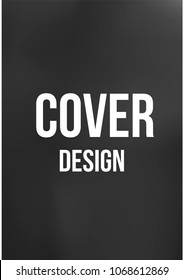 Creative Cover Page. Vector Layout for Leaflets. Blurred Decorative Creative Color Page in Abstract Style with Text Box. Vector Pattern for Posters. Nice A4 Color Sample.