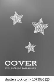 Creative Cover Page. Vector Layout for Leaflets. Blurred Decorative Creative Color Page in Abstract Style with Text Box. Vector Pattern for Posters. Nice A4 Color Sample.