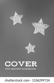 Creative Cover Page. Vector Layout for Leaflets. Blurred Decorative Creative Color Page in Abstract Style with Text Box. Vector Pattern for Posters. Nice A4 Color Sample.