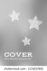 Creative Cover Page. Vector Layout for Leaflets. Blurred Decorative Creative Color Page in Abstract Style with Text Box. Vector Pattern for Posters. Nice A4 Color Sample.