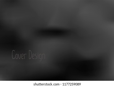 Creative Cover Page. Vector Layout for Leaflets. Blurred Decorative Creative Color Page in Abstract Style with Text Box. Vector Pattern for Posters. Nice A4 Color Sample.