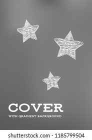 Creative Cover Page. Vector Layout for Leaflets. Blurred Decorative Creative Color Page in Abstract Style with Text Box. Vector Pattern for Posters. Nice A4 Color Sample.