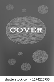 Creative Cover Page. Vector Layout for Leaflets. Blurred Decorative Creative Color Page in Abstract Style with Text Box. Vector Pattern for Posters. Nice A4 Color Sample.