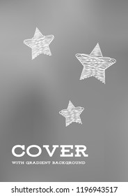 Creative Cover Page. Vector Layout for Leaflets. Blurred Decorative Creative Color Page in Abstract Style with Text Box. Vector Pattern for Posters. Nice A4 Color Sample.