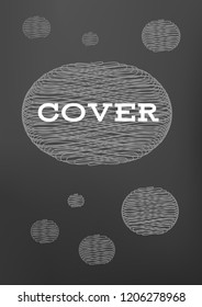 Creative Cover Page. Vector Layout for Leaflets. Blurred Decorative Creative Color Page in Abstract Style with Text Box. Vector Pattern for Posters. Nice A4 Color Sample.