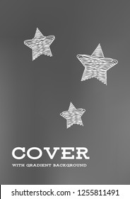 Creative Cover Page. Vector Layout for Leaflets. Blurred Decorative Creative Color Page in Abstract Style with Text Box. Vector Pattern for Posters. Nice A4 Color Sample.