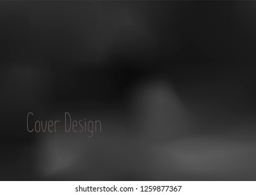 Creative Cover Page. Vector Layout for Leaflets. Blurred Decorative Creative Color Page in Abstract Style with Text Box. Vector Pattern for Posters. Nice A4 Color Sample.