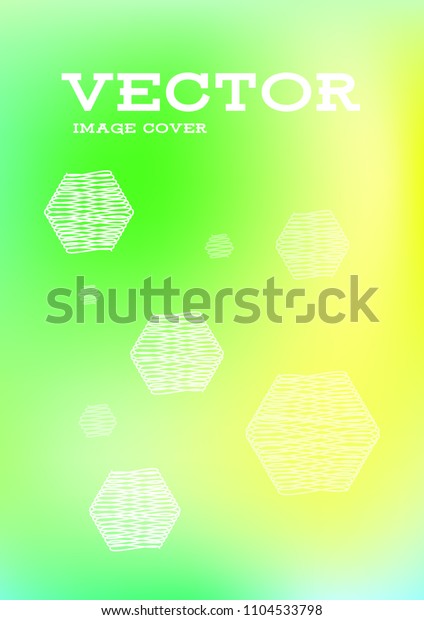 Creative Cover Page Vector Layout Leaflets Stock Vector Royalty