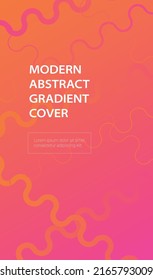 Creative cover poster background in modern minimal style for corporate identity, branding, social media advertising, promo. Modern layout design template with geometric elements