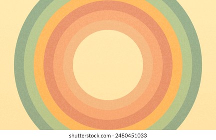 Creative covers or horizontal posters in modern minimal style for corporate identity, branding, social media ads, promo. Modern layout designs in vintage vaporwave 70s style stripes poster background 