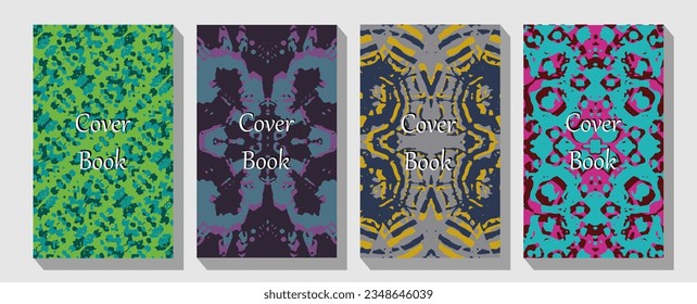 Creative covers, layouts or posters concept in modern minimal style for corporate identity.  Mountain layout design in oriental style.